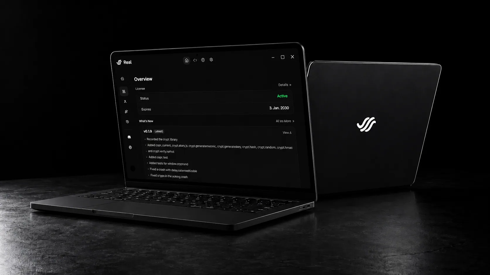 Real Executor on a laptop